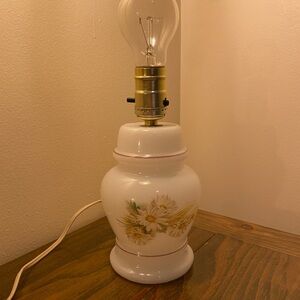 Lampe vintage- Milky glass